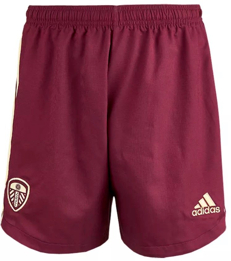 Calção oficial Adidas Leeds United 2020 2021 III jogador